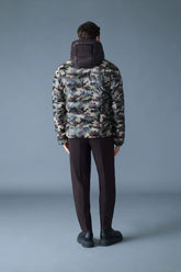 MACKAGE Victor-Camo Light Down Hooded Jacket in Camo - Gravity NYC